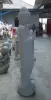 Product image 5 of the product “Standing Buddha with floral carving, Abudaya position. 51 x 33 x 175cm. Natural stone (river stone), stonemasonry ”